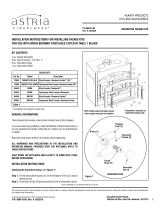 Astria Fireplaces Montecito Instruction Sheet