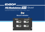 Edision HDMI MODULATOR 3in1 QUAD Manuel utilisateur