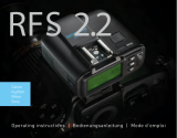 Broncolor RFS 2.2 transmitter Le manuel du propriétaire