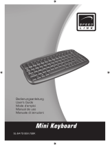SPEEDLINK Mini Keyboard Mode d'emploi