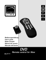 SPEEDLINK DVD Remote Control Mode d'emploi
