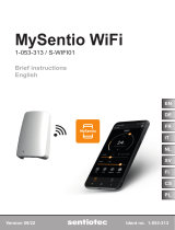 Sentiotec MySentio Wifi Brief instruction Manuel utilisateur