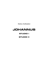 Johannus Studio II Manuel utilisateur