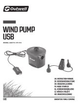Outwell Wind Pump USB Mode d'emploi