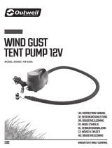 Outwell Wind Gust Tent Pump 12V Mode d'emploi