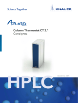 Knauer AZURA Column thermostat CT 2.1 Le manuel du propriétaire