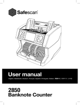 Safescan 2850 Guide d'installation