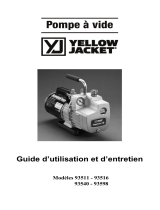 Yellow Jacket SuperEvac® 4, 6, 8 & 11 CFM Pumps Manuel utilisateur