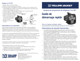 Yellow Jacket YJ-LTE™ Refrigerant Recovery System Guide de démarrage rapide
