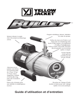 Yellow Jacket BULLET®X 7 CFM Vacuum Pump Manuel utilisateur