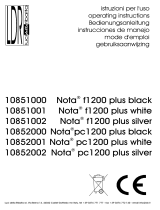 LDR Nota f 1000 / 1200 W plus black Le manuel du propriétaire