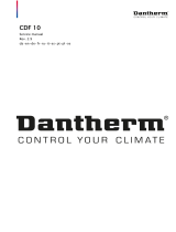 Dantherm CDF 10 Condensation Dehumidifier Manuel utilisateur