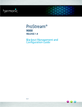 Harmonic ProStream 9000 1.0 Guide de référence