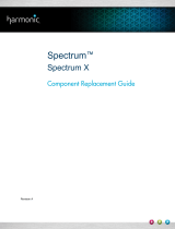 Harmonic SpectrumX Component Replacement Guide
