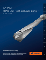 Garant HiPer drill high-performance drill 231600 Mode d'emploi