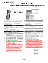 PRASTEL MEDIPROMF Manuel utilisateur