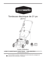 Greenworks 25112 Le manuel du propriétaire