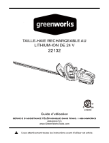 Greenworks 22132 Le manuel du propriétaire