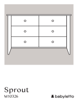Babyletto Sprout 6-Drawer Double Dresser Manuel utilisateur