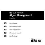 Red Sea RS-R21520 Algae Management Test Kits Manuel utilisateur