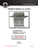 Jackson Grills 2017/18 LUX 700  Manuel utilisateur