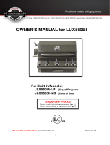 Jackson Grills 2017/18 LUX 550 BI  Manuel utilisateur