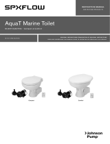 SPX FLOW AquaT Silent Electric Marine Toilet Manuel utilisateur