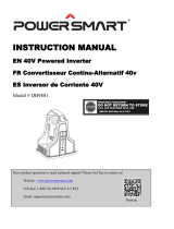 PowerSmart DB9801 Manuel utilisateur