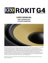 KRK Rokit Powered G4 Series Manuel utilisateur