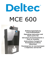 Deltec MCE 600 Mode d'emploi