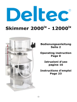Deltec Skimmer 12000ix Mode d'emploi