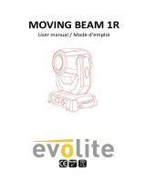 Evolite MOVING BEAM 1R Manuel utilisateur