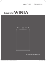Winia WTP4521W Manuel utilisateur