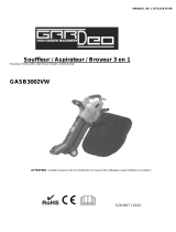 Gardeo GASB3002VW Le manuel du propriétaire
