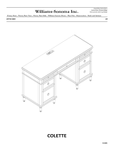 PB Teen Colette Smart Storage Desk Assembly Instructions