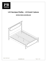 PB Teen Shelby Classic Bed Assembly Instructions