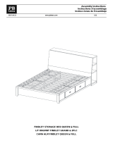 PB Teen Findley Storage Bed Assembly Instructions