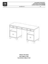 PB Teen Findley Storage Desk Assembly Instructions
