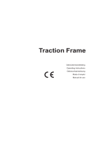 Enraf-Nonius traction frame Manuel utilisateur