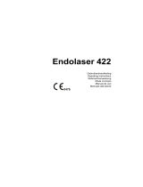 Enraf-Nonius Endolaser 422 Manuel utilisateur
