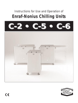Enraf-Nonius chilling unit Manuel utilisateur