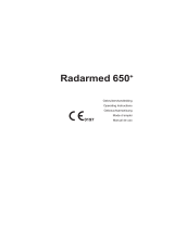 Enraf-Nonius Radarmed 650+ Manuel utilisateur