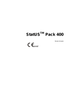 Enraf-Nonius StatUS Pack 400 Manuel utilisateur