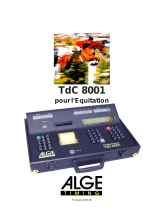ALGE-Timing TdC 8001 Mode d'emploi