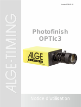 ALGE-Timing OPTIc3 Mode d'emploi