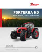 Zetor FORTERRA HD 2015 Manuel utilisateur