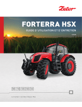 Zetor FORTERRA HSX 2015 Manuel utilisateur