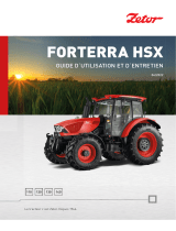Zetor FORTERRA HSX 2019 Manuel utilisateur