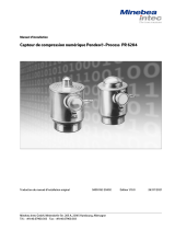 Minebea Intec Pendeo® Process-Digital Precision Compression Load Cell PR 6204 Le manuel du propriétaire