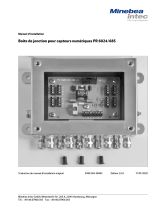 Minebea Intec Cable junction box for digital load cells PR 6024/68S Le manuel du propriétaire